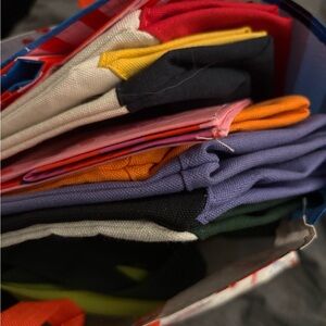 7 Trader Joe’s Mini Tote Bags NWT